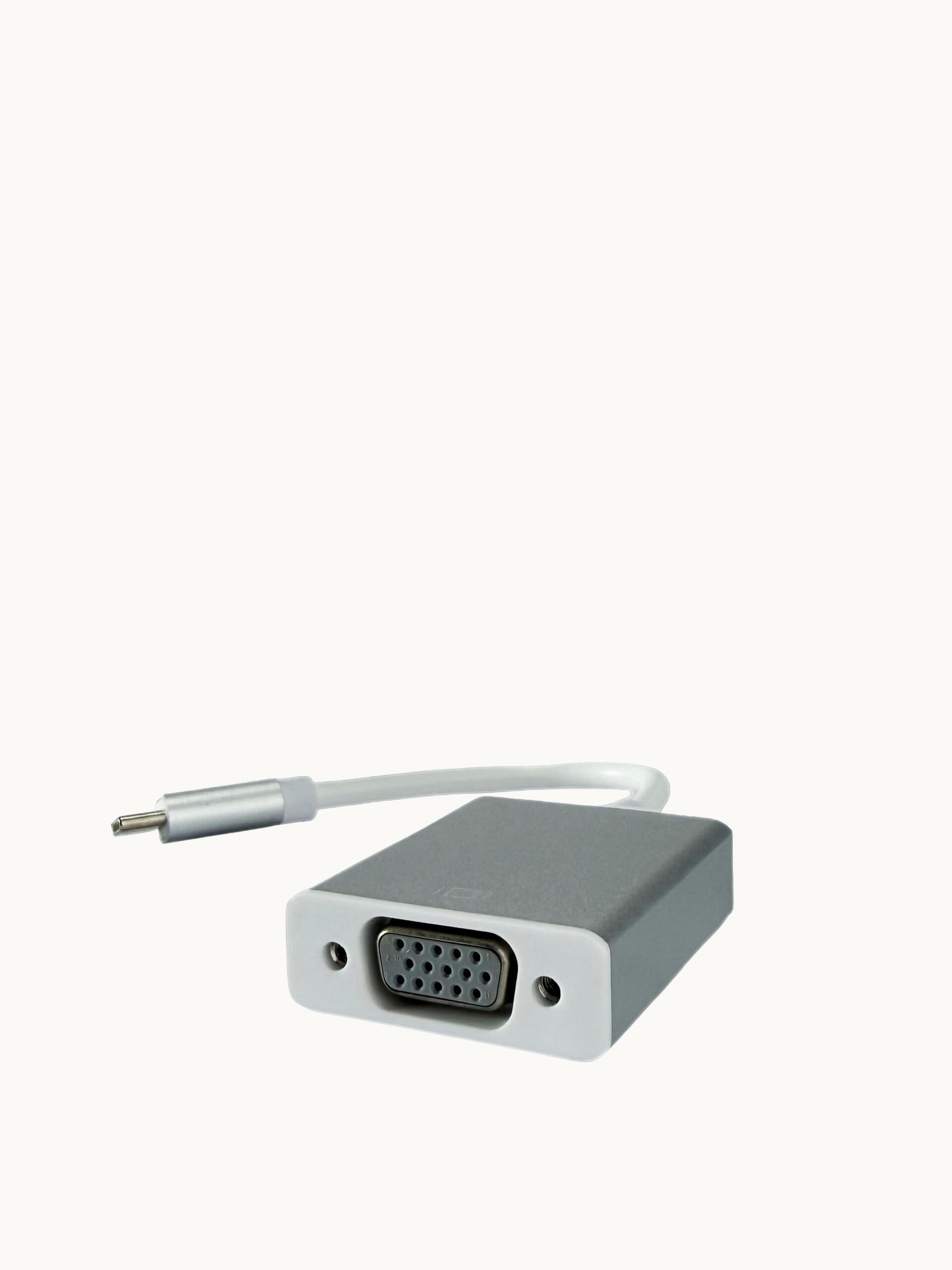 ADAPTADOR USB-C A VGA 1080P