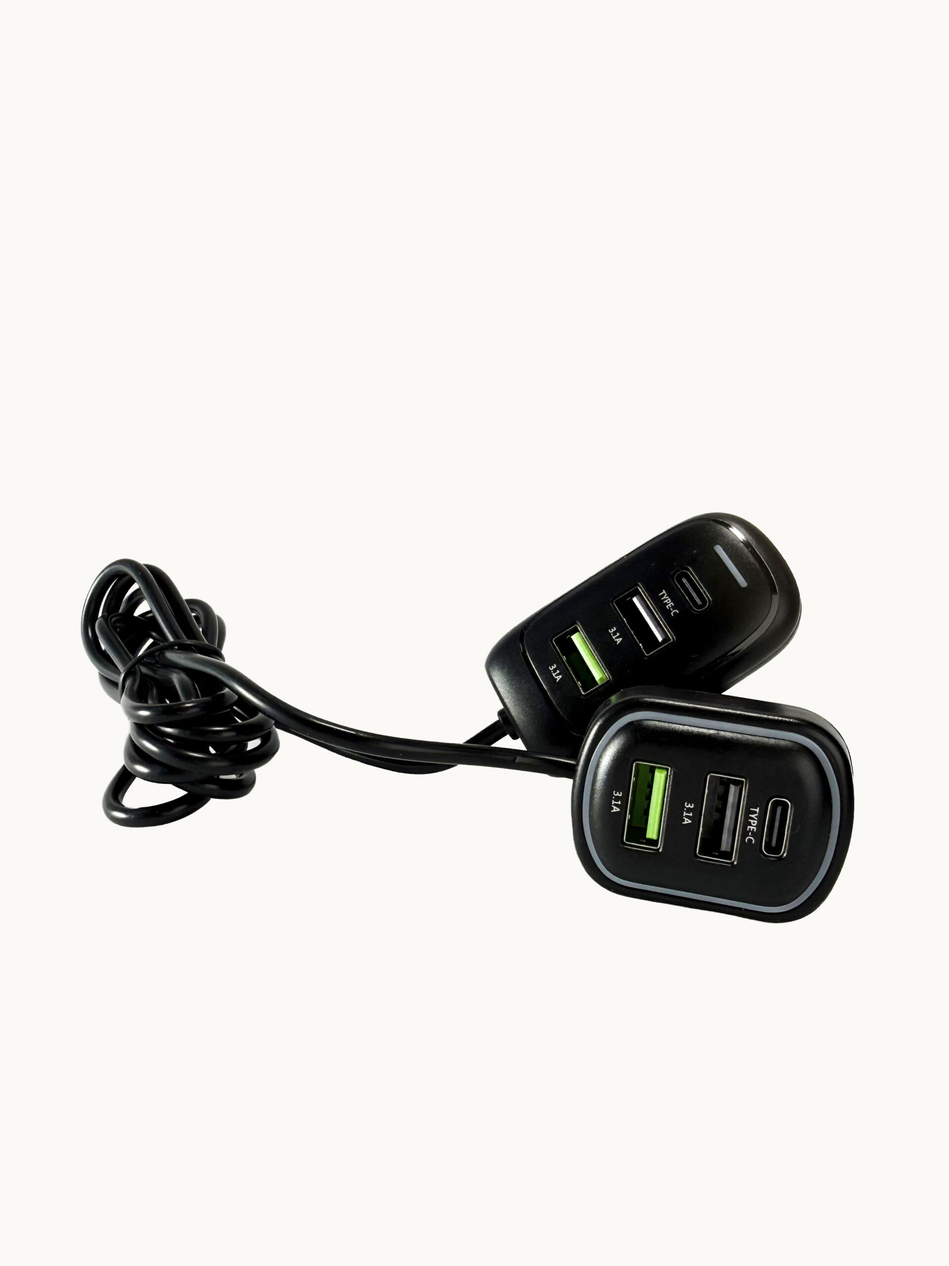 CARGADOR PARA CARRO DE CARGA RÁPIDA CON EXTENSIÓN 6 PUERTOS - Image 2
