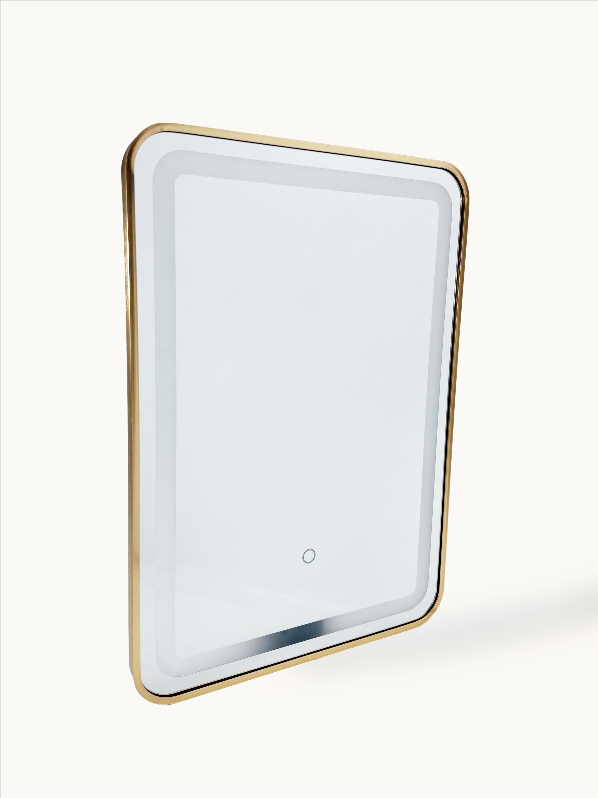 ESPEJO LED RECTANGULAR 50X70CM - COLOR DE MARCO DORADO - Image 2