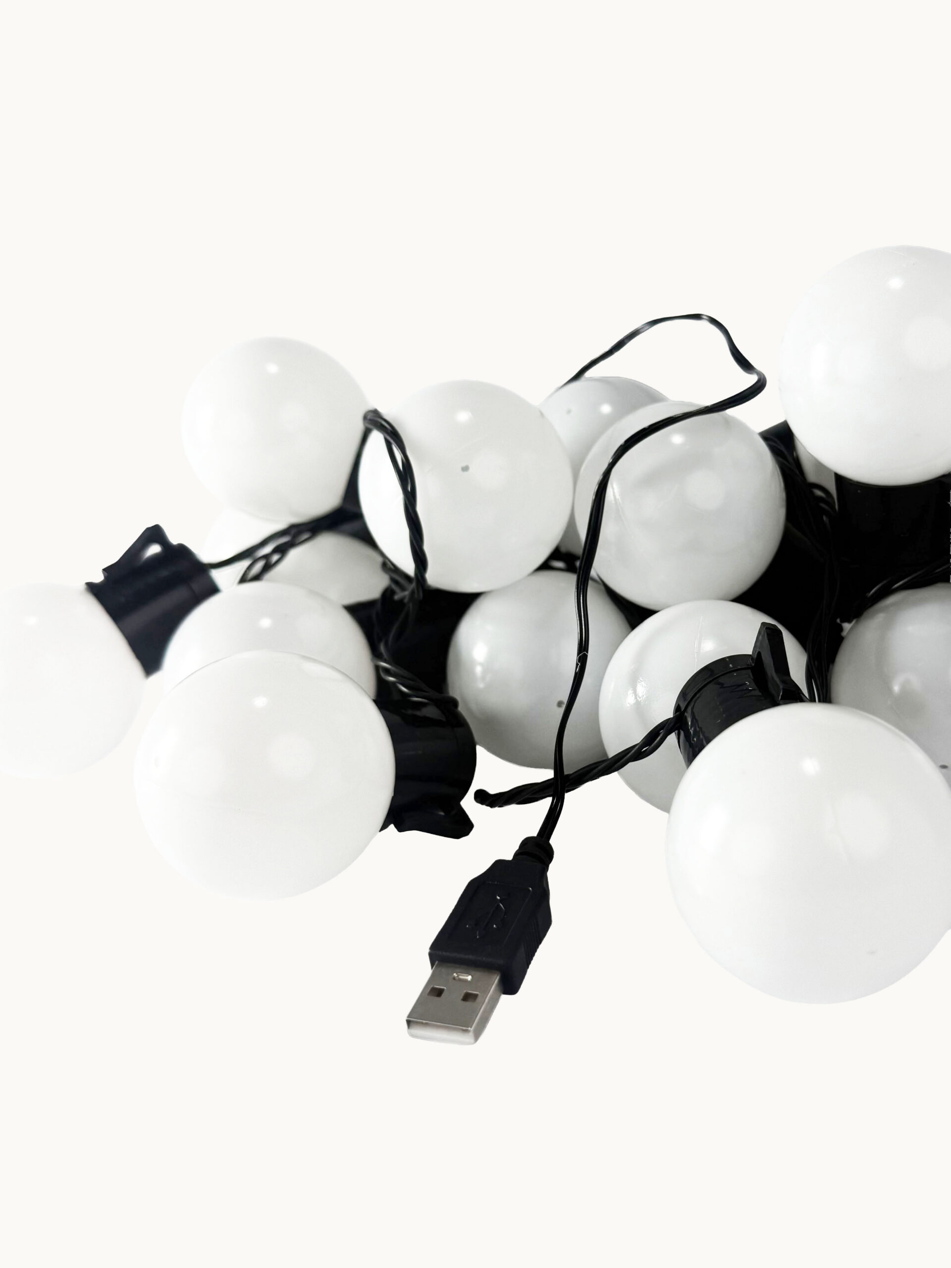 GUIRNALDA DE LUCES LED DECORATIVAS – LUZ CÁLIDA 5 METROS - Image 3