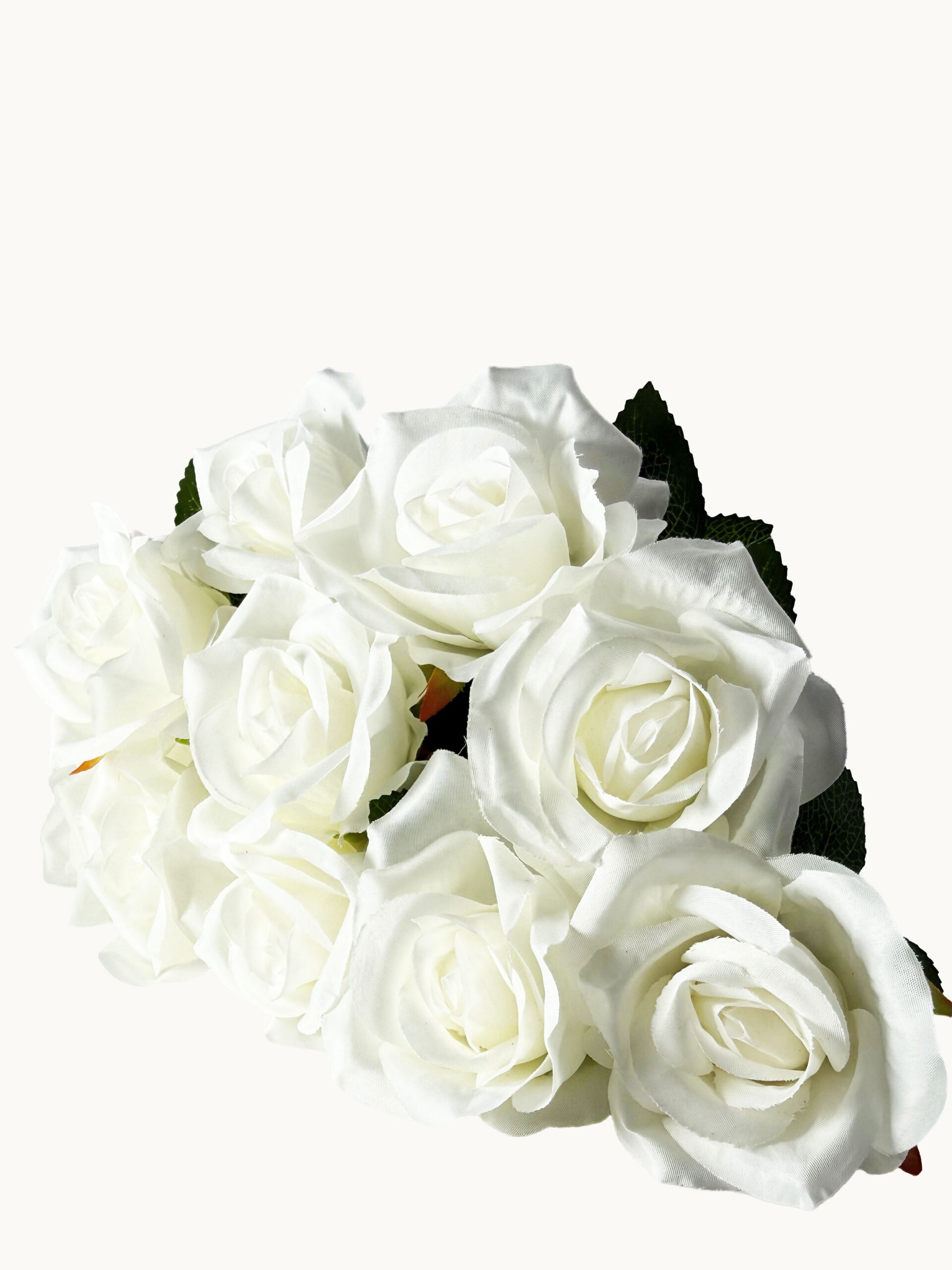 RAMO DE ROSAS ARTIFICIALES COLOR BLANCO - Image 3