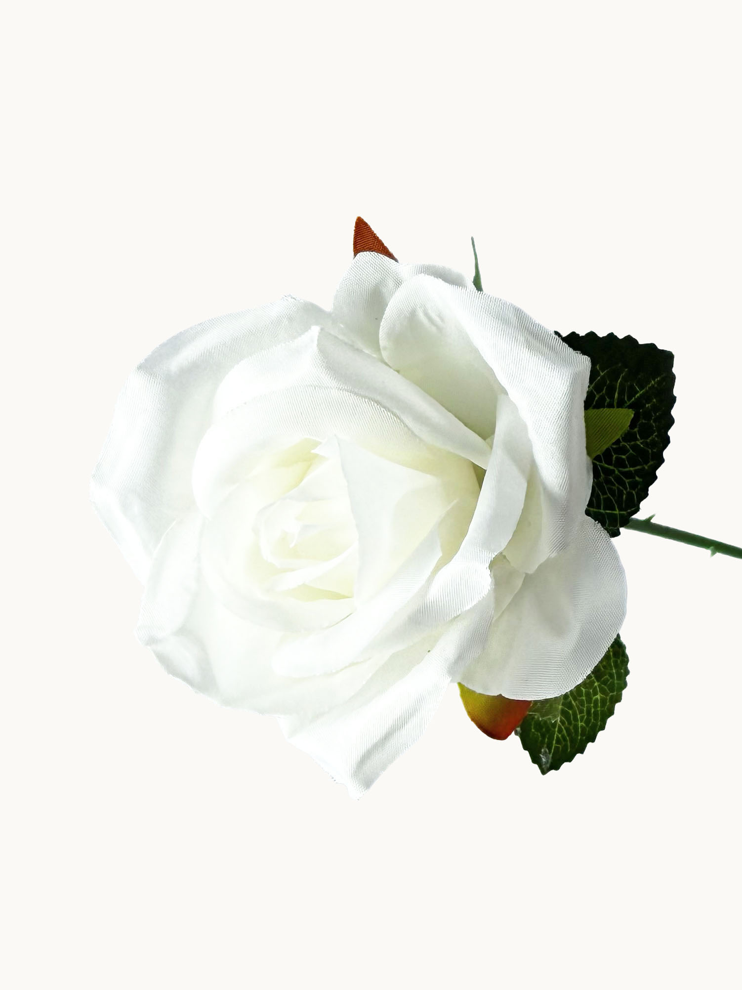 RAMO DE ROSAS ARTIFICIALES COLOR BLANCO - Image 2