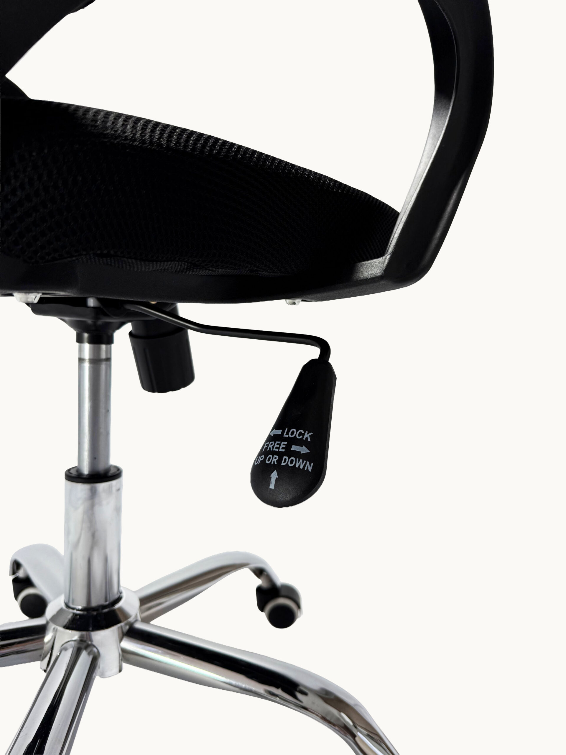 SILLA DE ESCRITORIO ERGONÓMICA NEGRA - Image 3