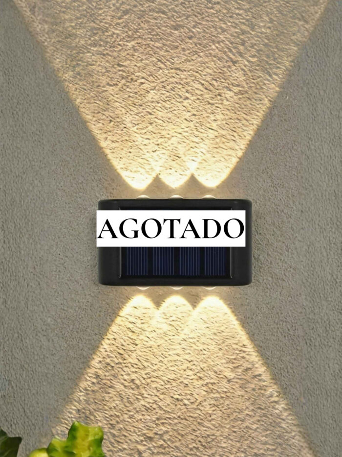 LAMPARA SOLAR DE PARED MODERNA (SET DE 2 UNIDADES)