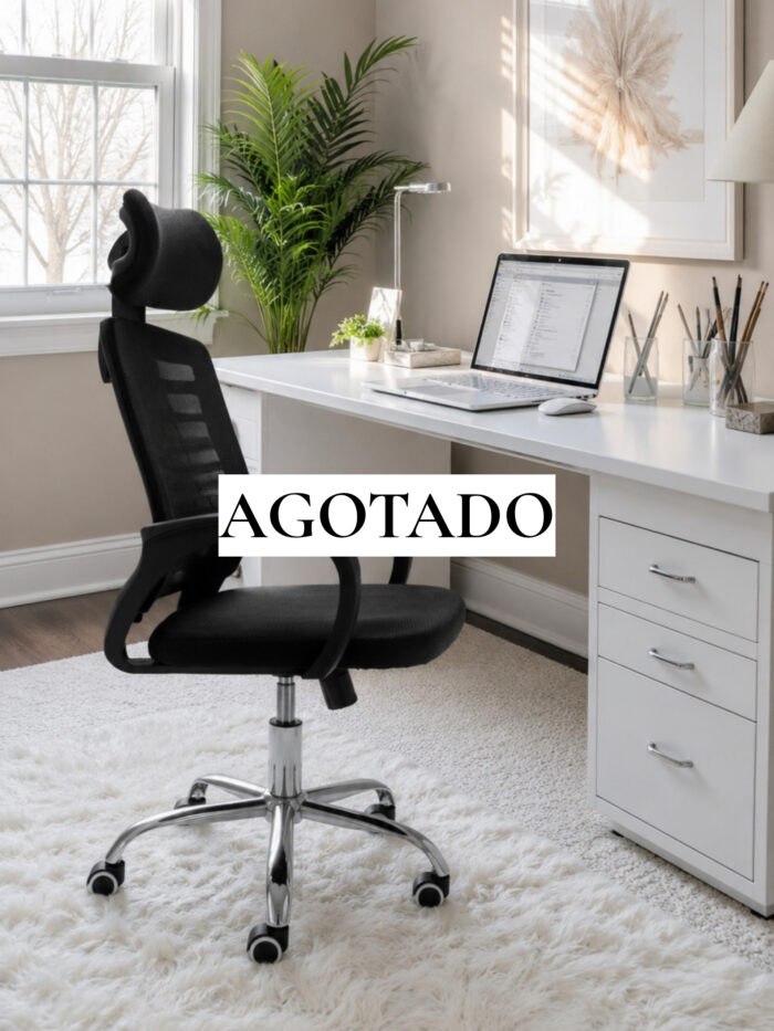 SILLA ERGONÓMICA EJECUTIVA CON CABECERA AJUSTABLE