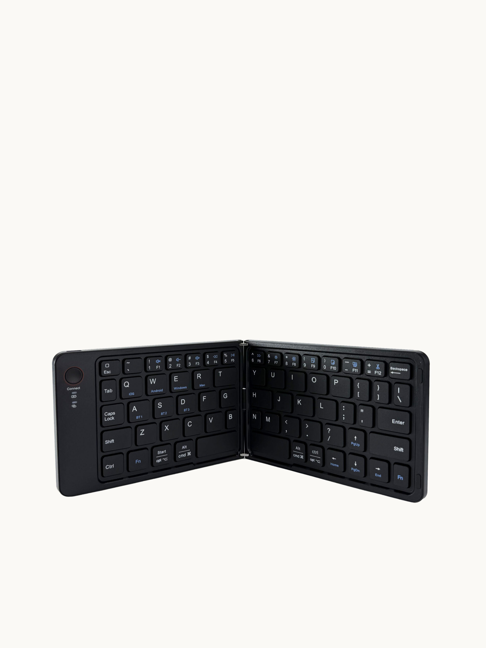 TECLADO INALÁMBRICO BLUETOOTH PLEGABLE COLOR NEGRO - Image 3