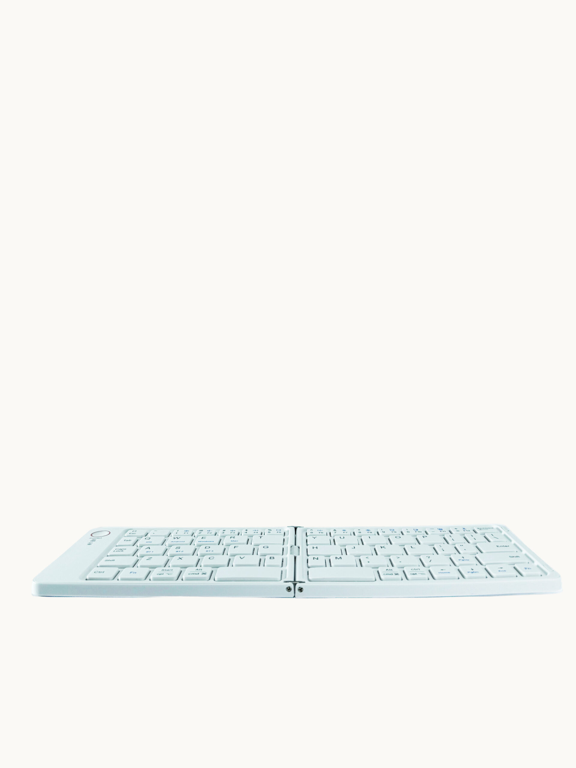 TECLADO INALÁMBRICO BLUETOOTH PLEGABLE COLOR BLANCO - Image 2