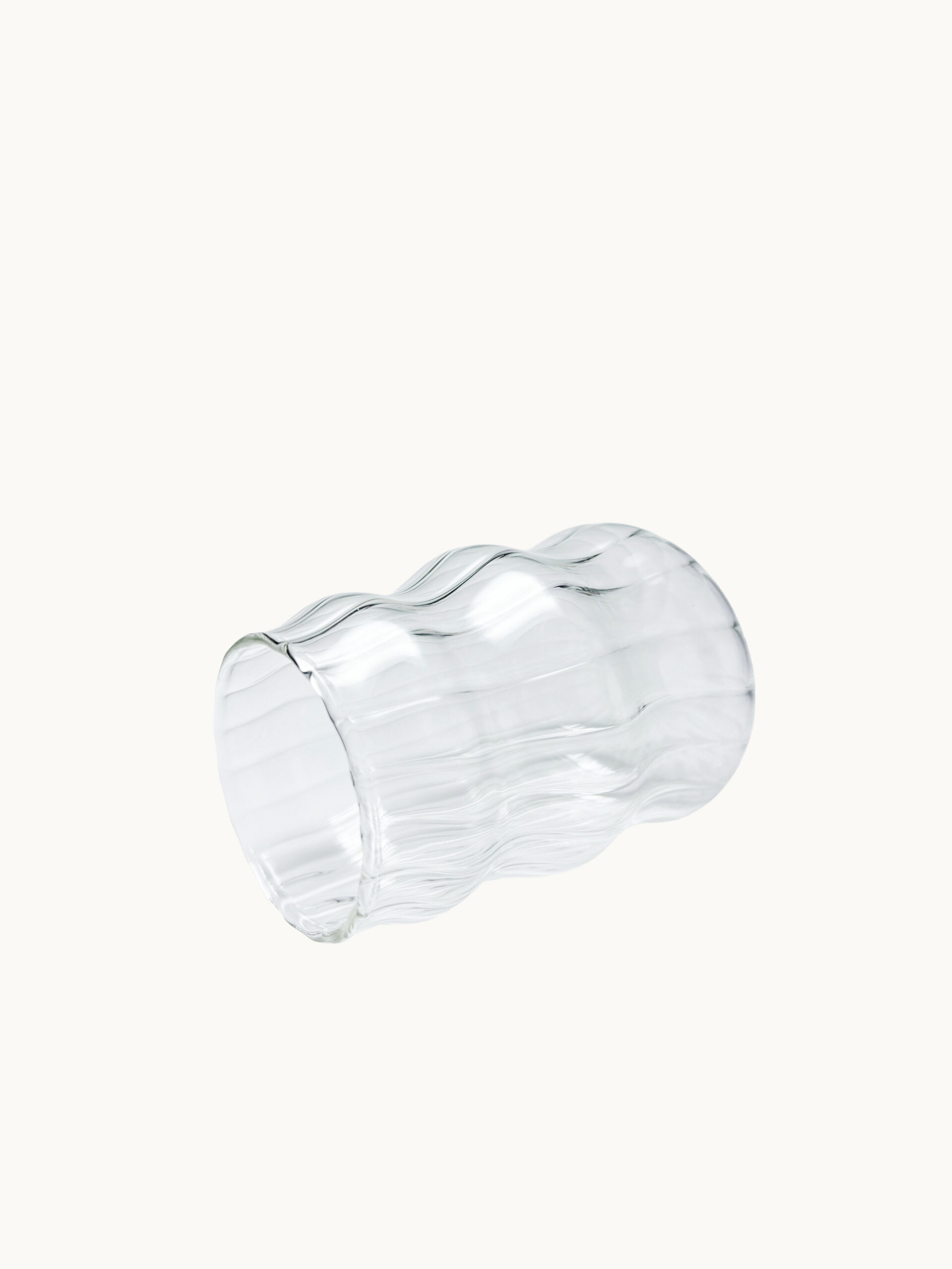 VASO DE VIDRIO TEXTURIZADO TIPO NUBE 500ML - Image 2