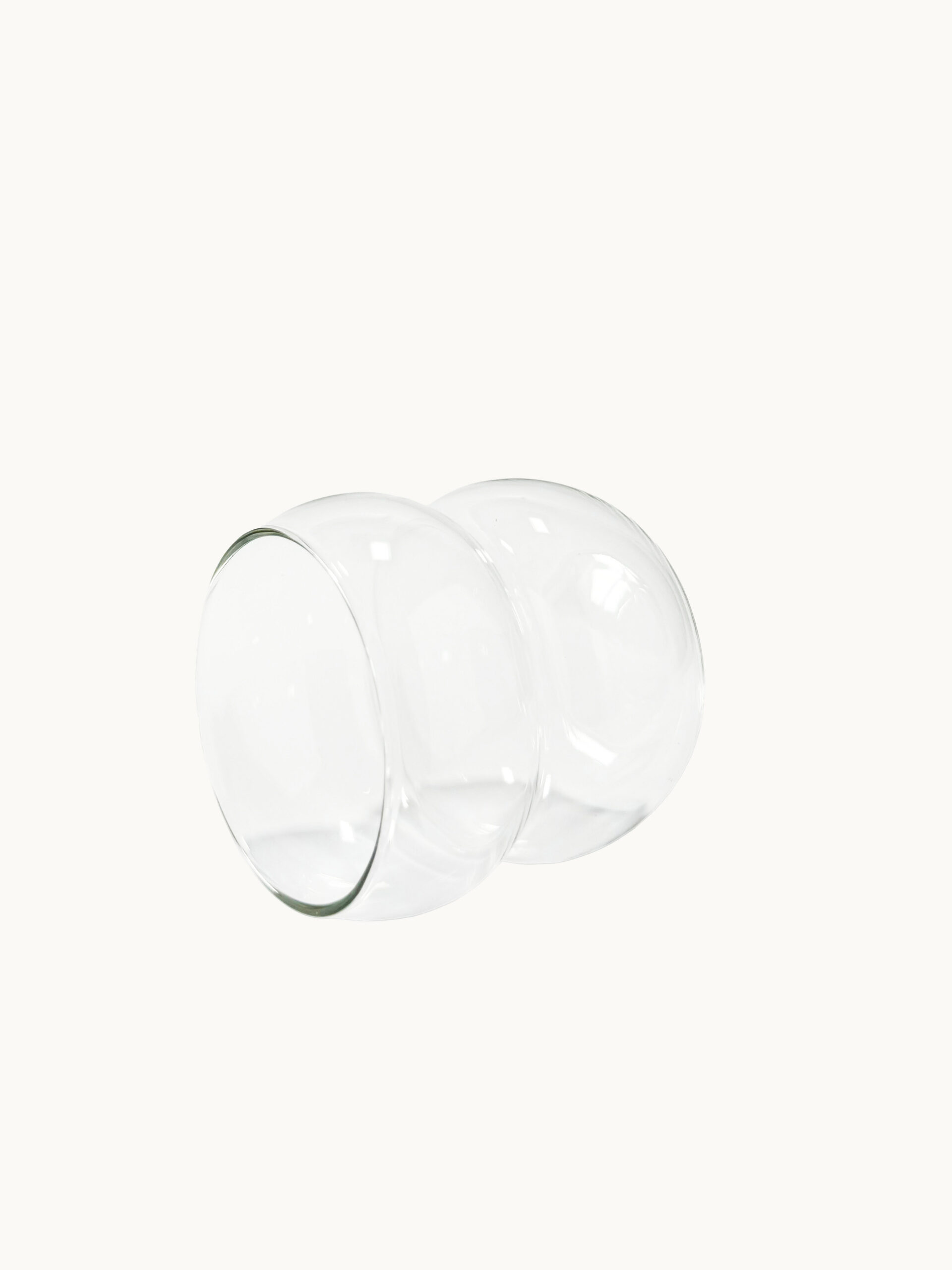 VASO REDONDO DE VIDRIO TEXTURIZADO PREMIUM 300ML - Image 2