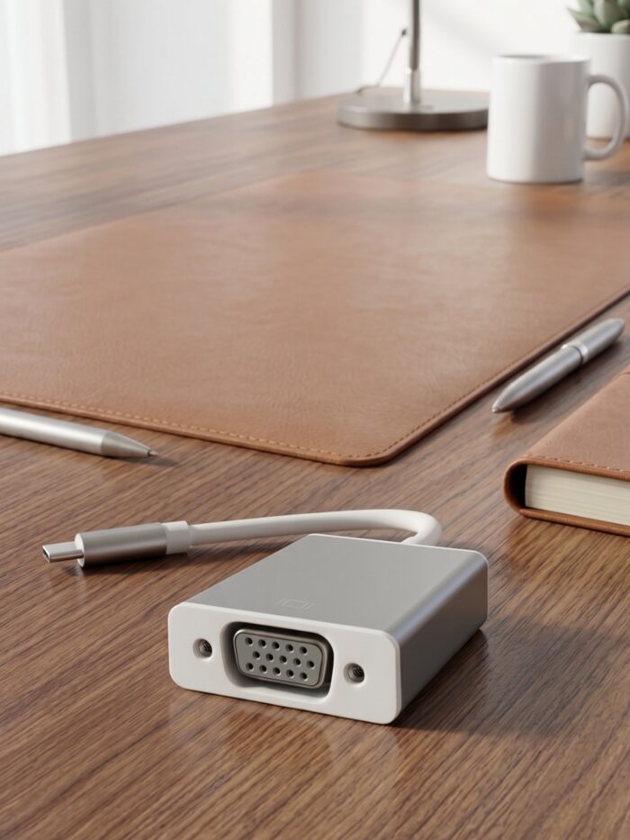 ADAPTADOR USB-C A VGA 1080P