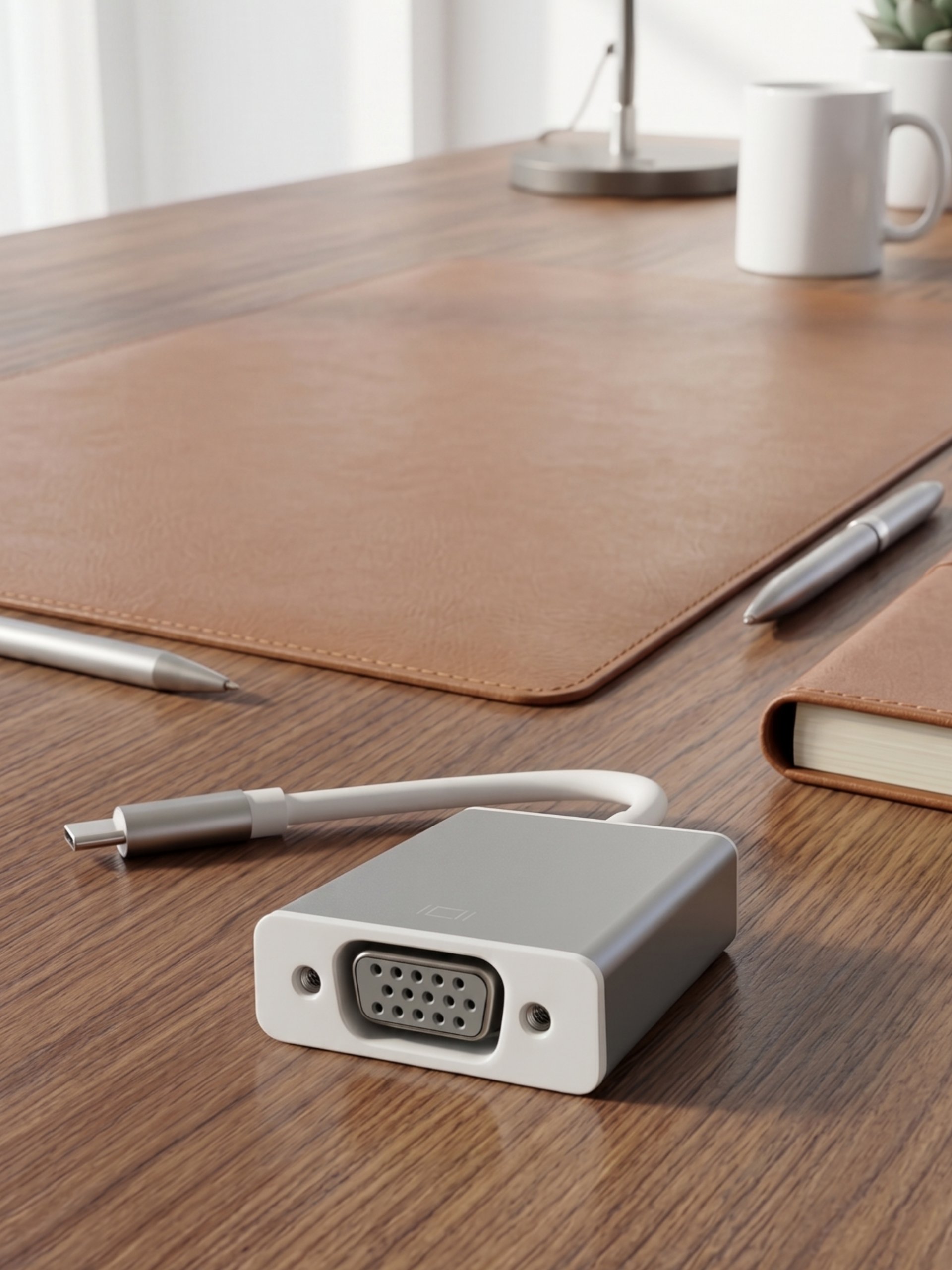 ADAPTADOR USB-C A VGA 1080P