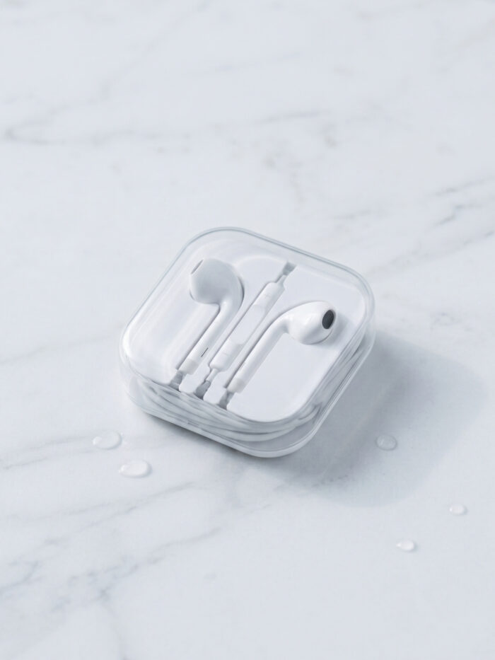 AUDÍFONOS CLÁSICOS SEMI-IN-EAR CON MICRÓFONO Y CONTROL EN LÍNEA LIGHTNING