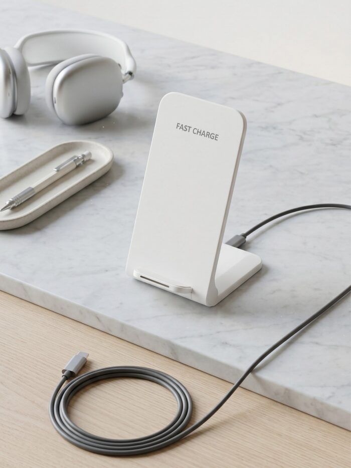 CARGADOR INALÁMBRICO RÁPIDO PLEGABLE 15W
