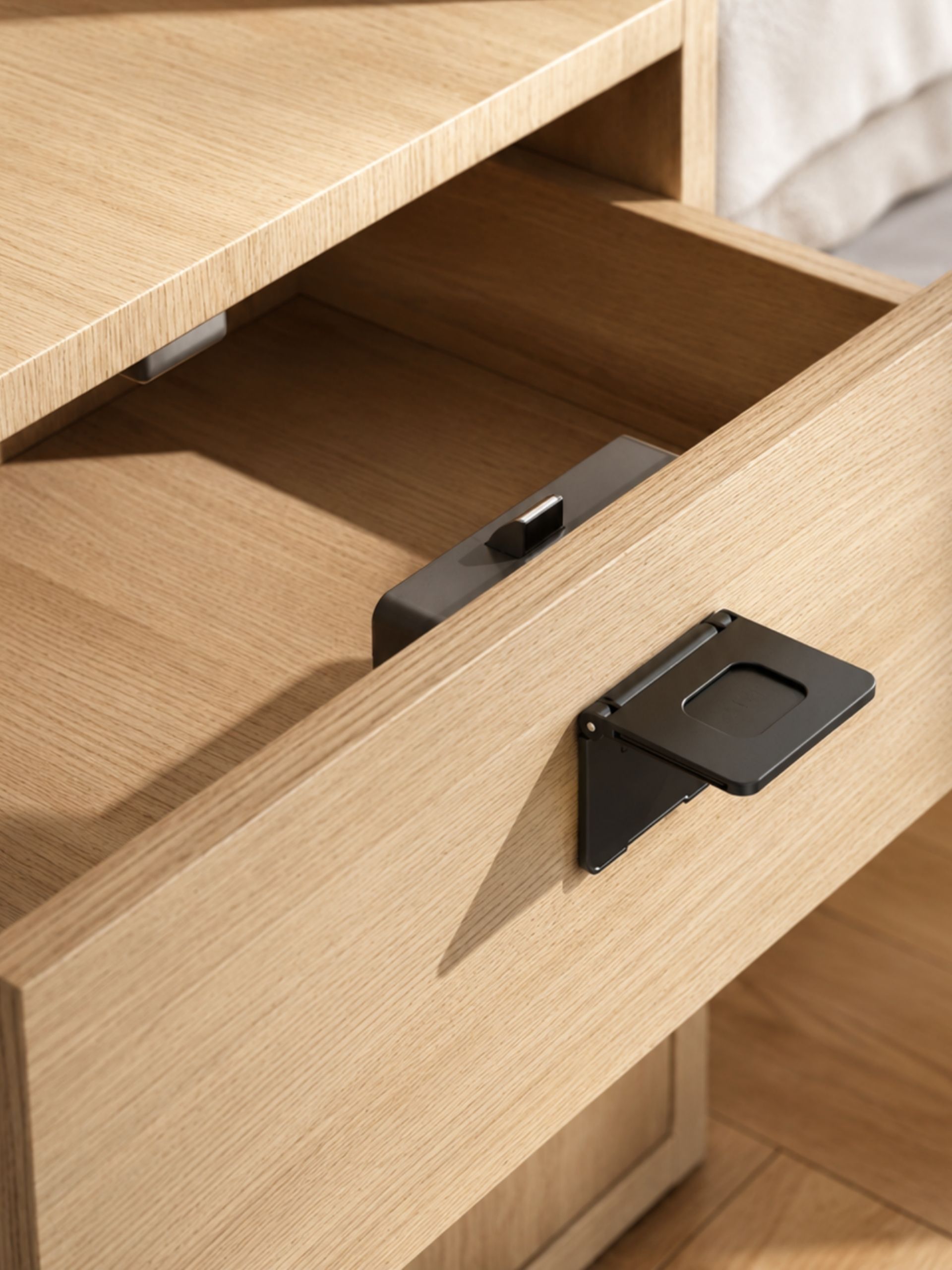CERRADURA INTELIGENTE PARA CAJONES CON TARJETA NFC Y APP