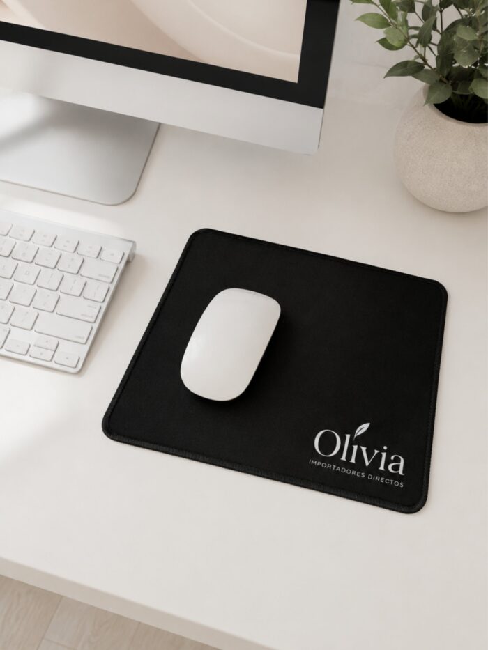 Mousepad Olivia 20x21 cm compacto antideslizante para escritorio