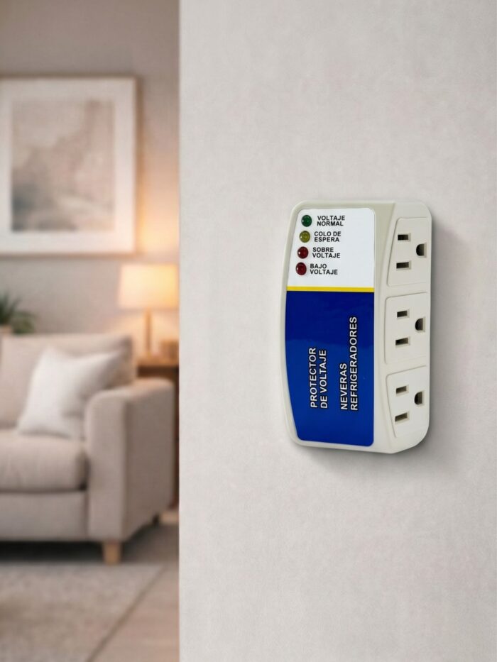 PROTECTOR DE VOLTAJE TRIPLE MULTIUSOS 110V