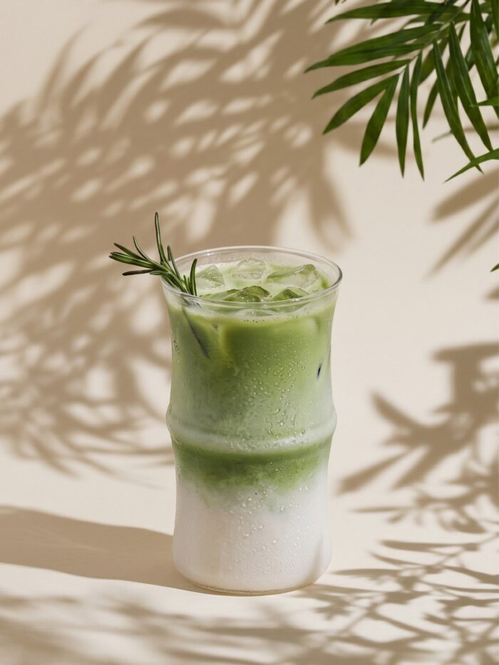 VASO ALTO DE VIDRIO TEXTURIZADO TIPO BAMBÚ 500ML